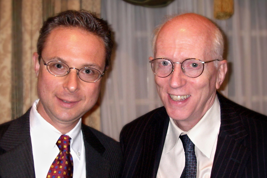 Craig D. Robins, Esq. with Honorable Robert S. Smith, New York State Court of Appeals judge, which is New York's highest court.
