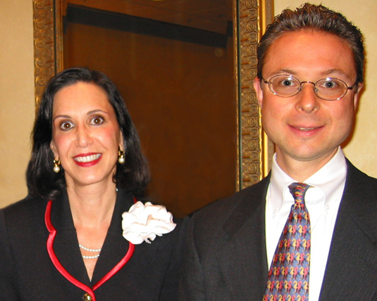 Craig D. Robins, Esq. with Honorable A. Gail Prudenti, Presiding Justice of the New York Supreme Court Appellate Division, Second Department.